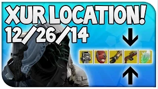 Destiny : Xur Location 12/26/14 "Exotic Gear" (Agent Of The Nine)