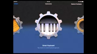 Using Garageband on iPad for creating chord progressions
