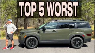 5 Worst NEW Cars by Value