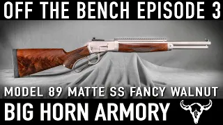 Off The Bench Episode 3 Model 89 Matte SS Fancy Walnut