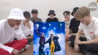 BTS Reaction to LISA SG performance Ft.DJ Snake Le gala des piecès jaunes [Fanmade 💜]
