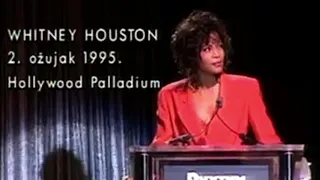 Whitney Houston Live His Eye Is On The Sparrow Acapella 1995