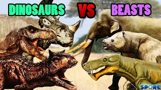 Dinosaurs vs Primal Beasts | SPORE