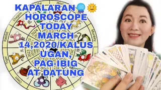 KAPALARAN🔮🌞HOROSCOPE TODAY MARCH 14,2020/KALUSUGAN, PAG-IBIG AT DATUNG-APPLE PAGUIO7