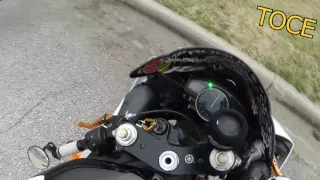 Yamaha R6 - TOCE vs. Two Brothers Exhaust - *NO MUSIC*