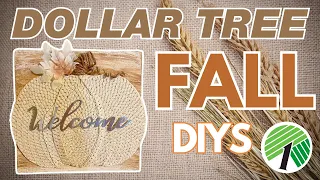 15 Best FALL Dollar Tree DIYS! Autumn Decor DIY