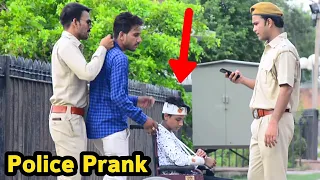 Fake Police Arresting Beggars Prank | Bhasad News | Pranks in India