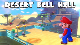 What If Super Bell Hill Was a Desert Level in Super Mario 3D World?