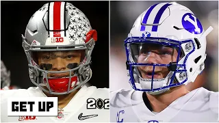 Evaluating Justin Fields vs. Zach Wilson: Which QB should be drafted first? | Get Up