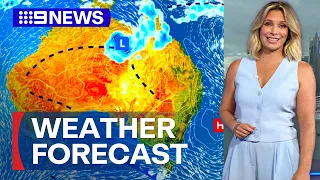 Australia Weather Update: Rain expected for northern Queensland | 9 News Australia