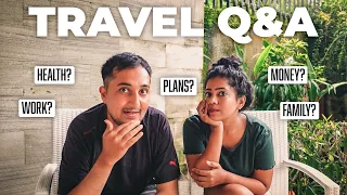 Our first ever full-time travel Q&A (😳 WE ARE SHARING IT ALL after six months on the road)