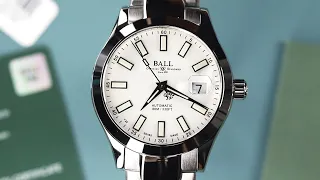 A Rolex 126300 Datejust 41 Alternative? Let’s check out the BALL Engineer Marvelight III White Dial