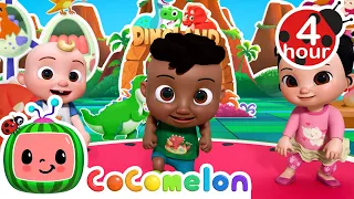 Five Little Dinosaurs + More | CoComelon - Cody's Playtime | Songs for Kids & Nursery Rhymes