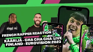 French Rapper Reaction to KÄÄRIJÄ - Cha Cha Cha (Live) |  Finland - EUROVISION 2023