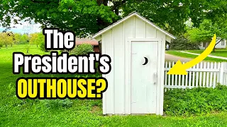 You Can See His OUTHOUSE From This U.S. President's Gravesite!