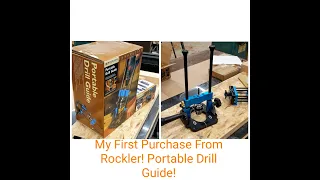 My First Rockler Purchase! Portable Drill Guide And Mini Vise!