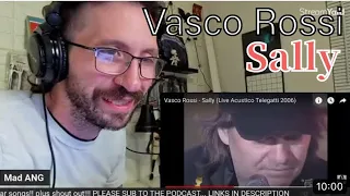 METALHEAD REACTS| Vasco Rossi - Sally (Live Acustico Telegatti 2006)