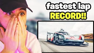 Fastest Lap Record At Nurburgring By Porsche 919 Hybrid Evo REACTION!!!!