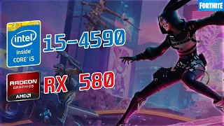 Fortnite - RX 580 2048SP 8GB DDR5 + i5 4590 | 1080p