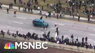 Jeep Drives Through Crowd of Black Lives Matter Protesters in Colorado | MSNBC