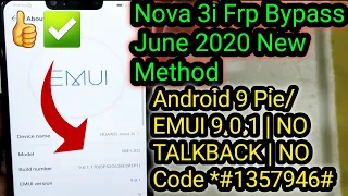 All HUAWEI 2020 FRP Bypass/Google Lock Bypass Android 9 Pie/EMUI 9.0.1 | NO TALKBACK | NO *#1357946#