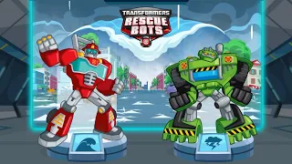 Transformers Rescue Bots: Carrera heroica! #372 🤖 JUEGA con Optimus Prime y Bumblebee