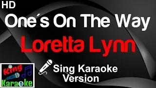 🎤 Loretta Lynn - One's On The Way (Karaoke Version)-King Of Karaoke