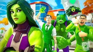 SHE-HULK GETS A FAN CLUB?! (A Fortnite Short Film)