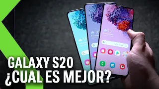 Samsung Galaxy S20 vs S20+ vs S20 Ultra: ¿Cuál me compro? - Comparativa
