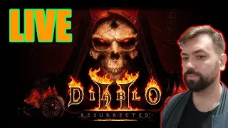 #3 Diablo II: Resurrected [LIVE] Проходим II и III Акт и общаемся с Царём и Жекой