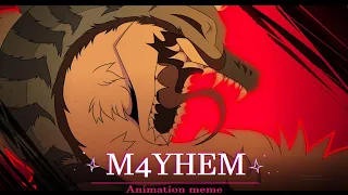 M4YHEM ANIMATION MEME || Creatures of Sonaria // Featuring: Euvias (FW) Early 27k special!