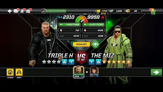 [Triple H VS Miz][]WWE Mayhem One Shot The A-Lister Event gameplay[]#46