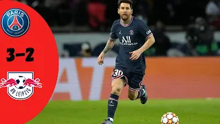 Paris Saint-Germain v RB Leipzig 3-2 UEFA Champions League//Extended hihglights & All Goals.