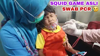 SQUID GAME ASLI SWAB PCR 😥 | QIFA AGUNG
