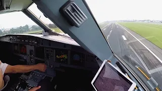 Take-Off from Bogota ElDorado - Pilot View