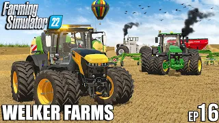MULTY-MILLION Straw Operation with SPECIAL JCB | Welker Farms | Farming Simulator 22 Timelapse