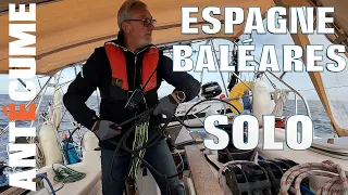 ⛵️Traversée solo en voilier vers les Baléares.