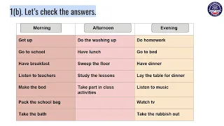 Grade 6, English, Unit 2 : Lesson 4(Daily routine) (Page 22) (G6EN-Episode 9)"