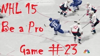 EA SPORTS NHL 15 Be a Pro Game 23 vs Washington Capitals