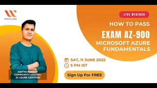 How to pass AZ-900: Microsoft Azure Fundamentals Exam | Whizlabs Webinar