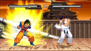 GOHAN vs ICE POWER RYU - VERY INCREDIBLY EXCITING FIGHT ❗