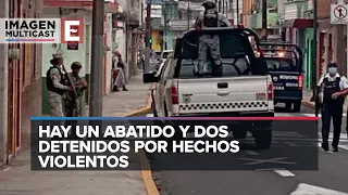 Terror en Orizaba: Atemoriza a pobladores balacera entre policías y criminales