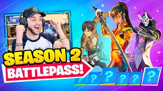 *NEW* Fortnite Chapter 4 SEASON 2 Battle Pass!