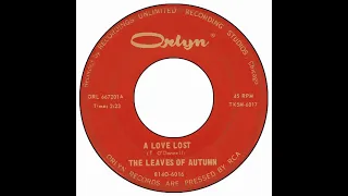 Leaves Of Autumn - A Love Lost