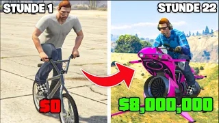 Ich STARTE 2024 mit 0$ in GTA ONLINE!