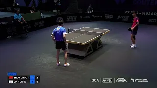 WTT Star Contender Goa 2023 Zhou Qihao Vs Lin Yun Ju #乒乓球 #pingpong #桌球 #tabletennis