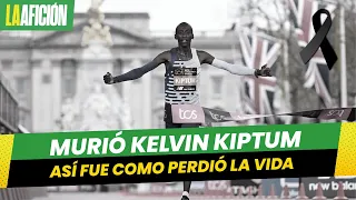 Kelvin Kiptum, the athlete holding the world record for the marathon, has passed away