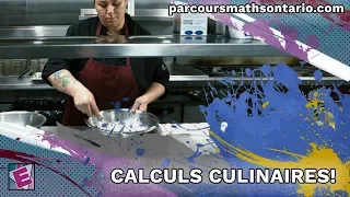 Calculs culinaires! | Boîte à outils mathématique en ligne l'Ontario