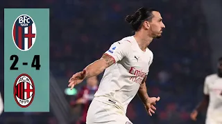 Bologna vs Milan 2-4 Highlights & Goals | 2021 HD