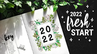 New 2022 Bullet Journal ☀️ Create the Perfect Year Plan With Me